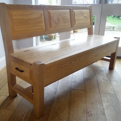 Bespoke Bench with Drawers